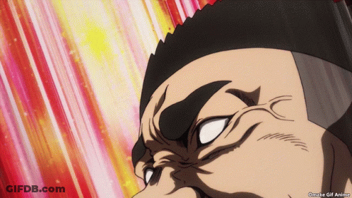 Close-Up Man Face With Omake GIF Anime GIF