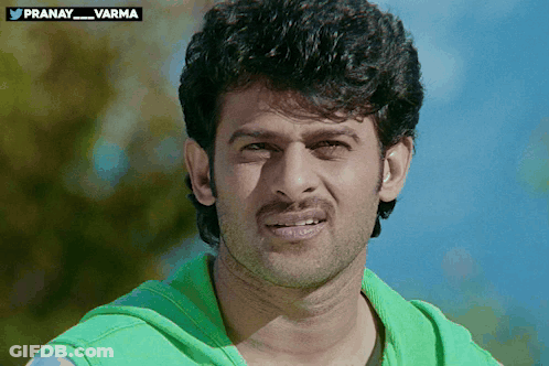Close-Up Man Face With Pranay Varma GIF