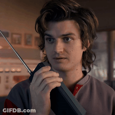 Close Up Man Face With S Sign GIF