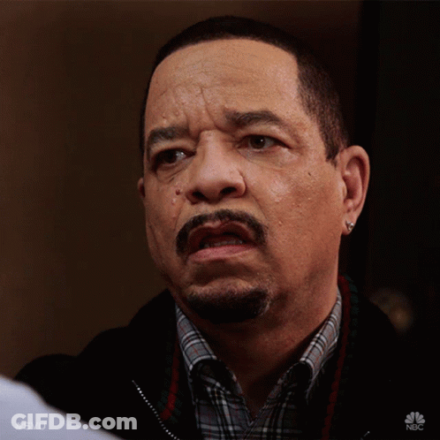 Close Up Man Face With #Svu GIF