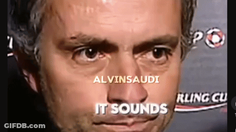 Close Up Man Face With Words Alvinsaudi It Sounds GIF