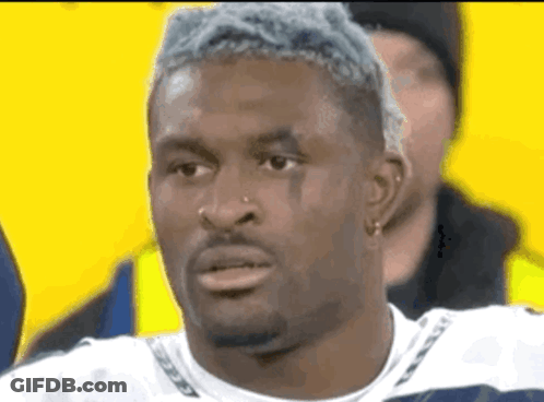 Close Up Man Face Yellow Background GIF