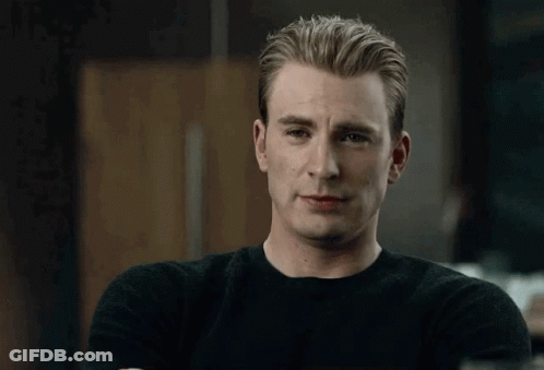 Close Up Man In Black Shirt GIF