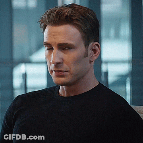 Close Up Man In Black Shirt GIF