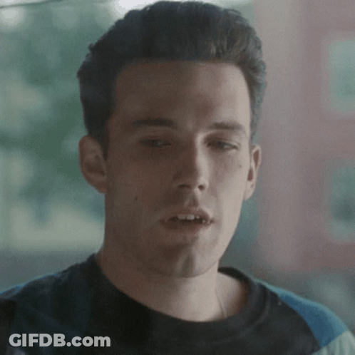 Close Up Man In Striped Shirt GIF