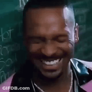 Close Up Man Laughing Eyes Closed GIF
