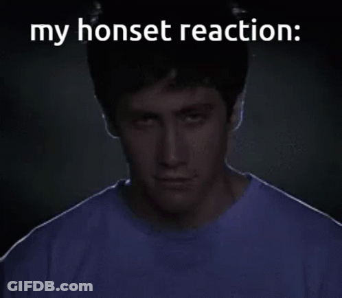Close Up Man My Honest Reaction GIF