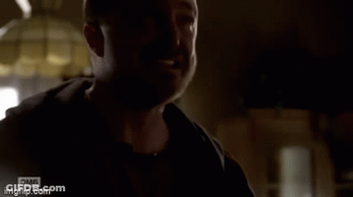 Close Up Man Open Mouth Closed Eyes GIF