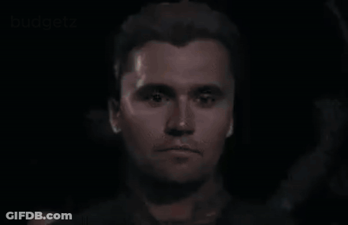 Close Up Man's Face Budgetz GIF