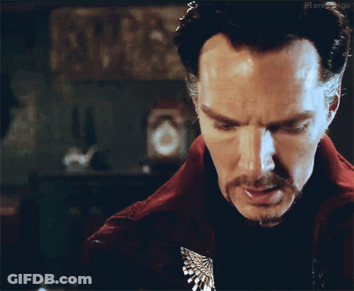 Close Up Man's Face Eternity GIF