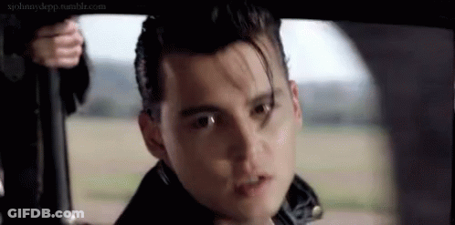 Close Up Man's Face In Car GIF