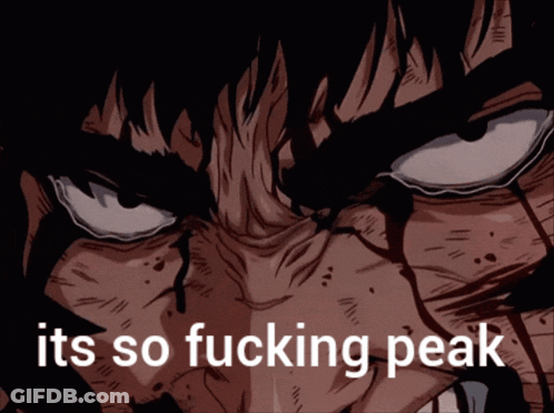 Close Up Man's Face Its So Fucking Peak GIF