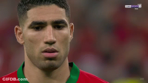 Close Up Man's Face Live GIF