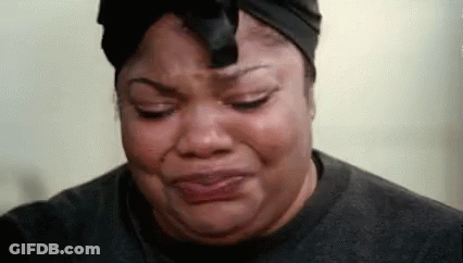 Close Up Man's Face Saying No GIF