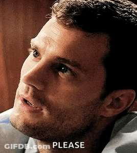 Close-Up Man's Face Saying Please GIF
