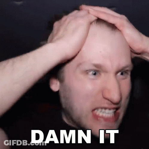 Close Up Man's Face Saying You Stink GIF
