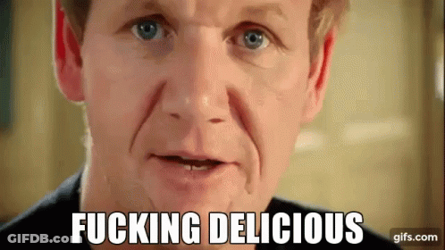 Close-Up Man's Face With Fucking Delicious GIF