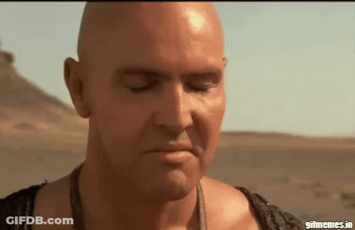 Close Up Man's Face With Gifmemes.io GIF
