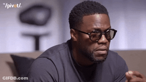 Close Up Man's Face With Netflix Logo GIF