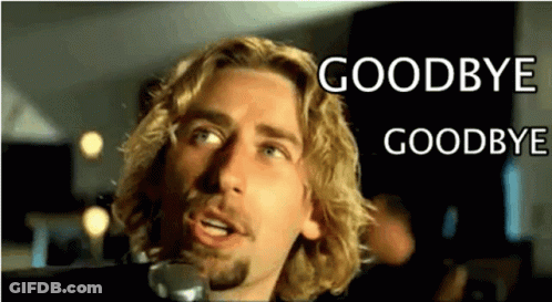 Close Up Man Saying Goodbye GIF