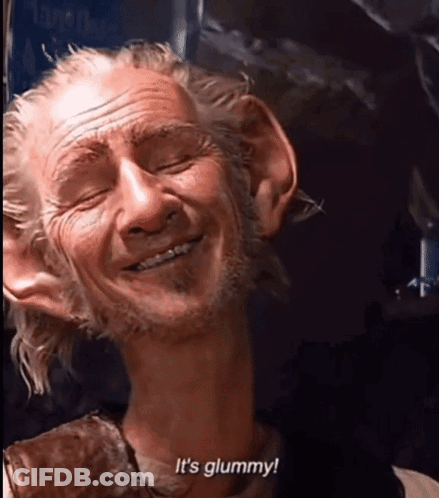 Close Up Man Saying It's Glummy GIF