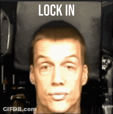 Close Up Man Saying Lock In GIF