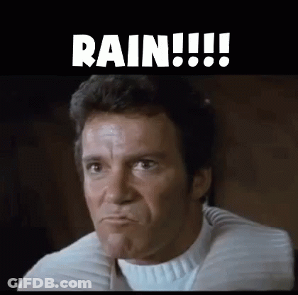 Close Up Man Saying Rain GIF