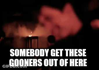 Close Up Man Saying Somebody Get These Gooners Out Of Here GIF