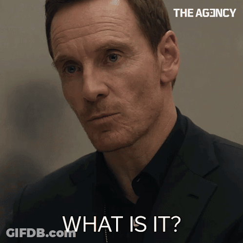 Close Up Man Saying What Is It GIF