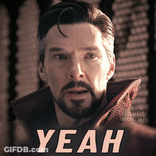Close Up Man Saying Yeah GIF
