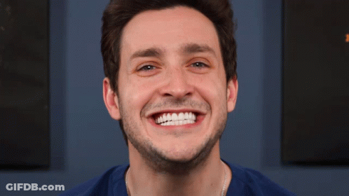 Close Up Man Smiling GIF
