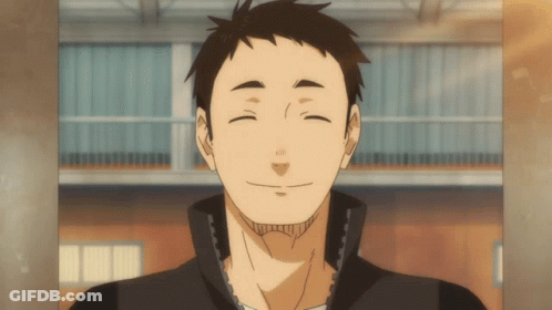 Close Up Man Smiling With Eyes Closed GIF