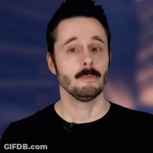 Close Up Man This Silence Is Very Uncomfortable GIF
