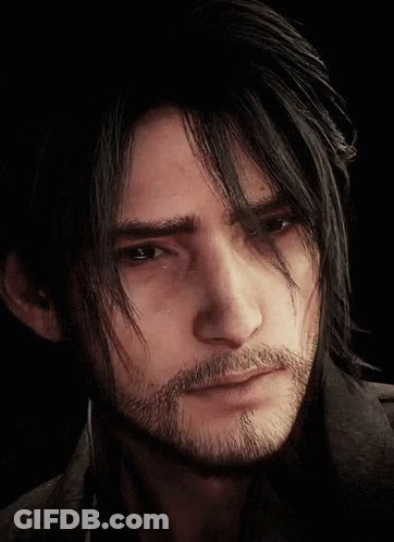 Close Up Man With Beard And Long Black Hair GIF