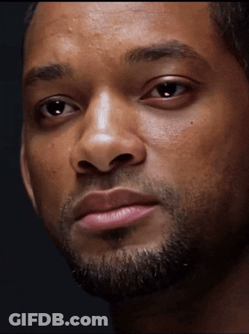 Close Up Man With Beard And Pink Lips GIF