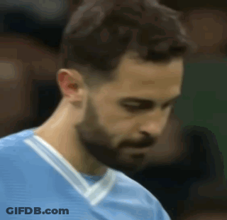Close Up Man With Beard In Blue Shirt GIF