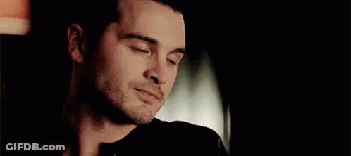 Close Up Man With Beard Looking Aside GIF