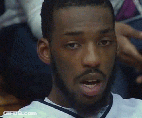 Close Up Man With Beard White Shirt GIF