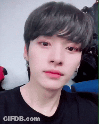 Close Up Man With Black Shirt GIF