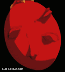 Close Up Man With Blood From Eyes GIF