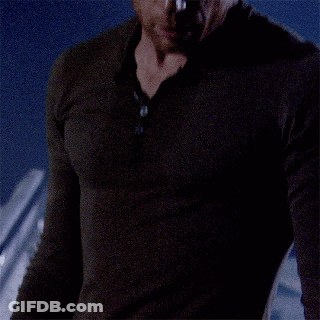 Close-Up Man With Buttons On Shirt GIF