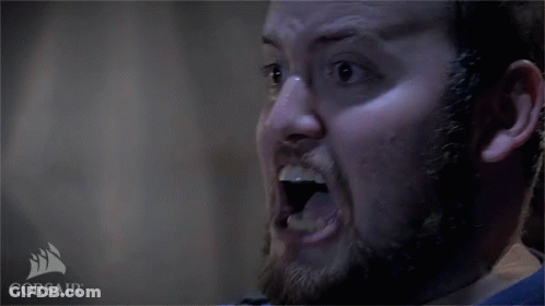 Close Up Man With Corsair Logo GIF
