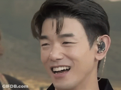 Close Up Man With Earbuds GIF