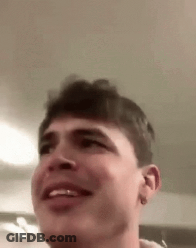 Close Up Man With Earring GIF