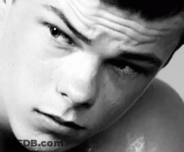 Close Up Man With Forehead Wrinkle GIF