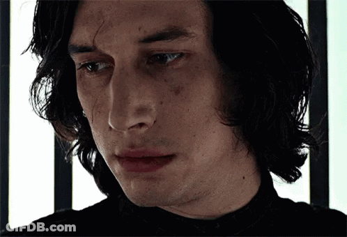 Close-Up Man With Long Hair And Beard GIF