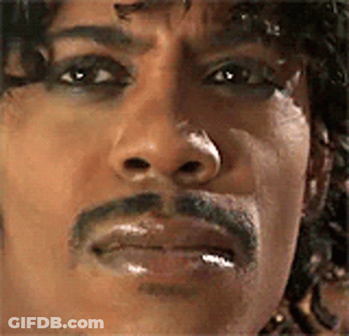 Close Up Man With Moustache GIF