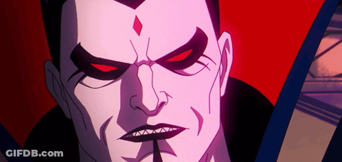 Close Up Man With Red Eyes GIF
