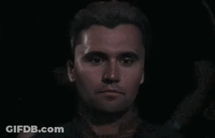 Close Up Man With Scarf GIF