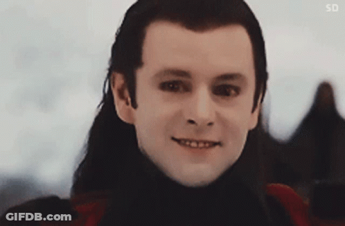 Close Up Man With SD Letters GIF